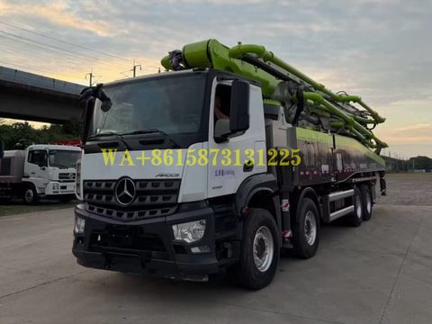 Bomba de concreto Zoomlion 63 m 2021 · Mercedes-Benz Arctros4143 8*4