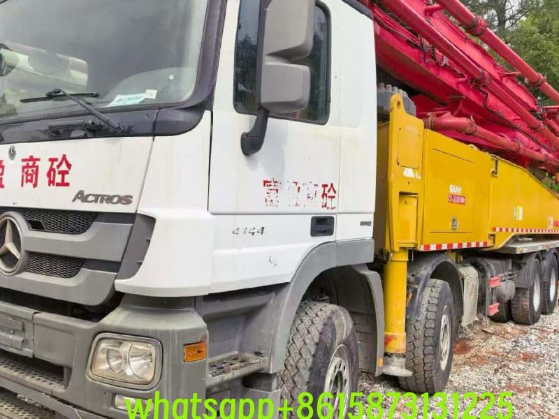 مضخة SANY 56 م · موديل 2019 · شاسيه Mercedes-Benz, Arocs 4143 8X4