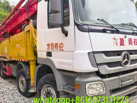 2019 年 SANY 56 m 泵车 · Mercedes-Benz, Arocs 4143 8X4