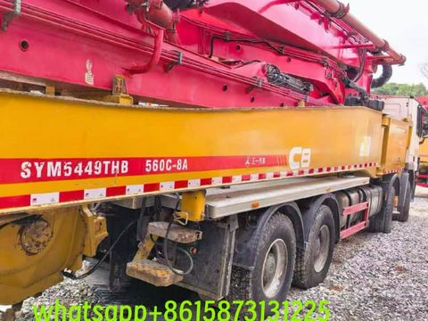 2019 年 SANY 56 m 泵车 · Mercedes-Benz, Arocs 4143 8X4