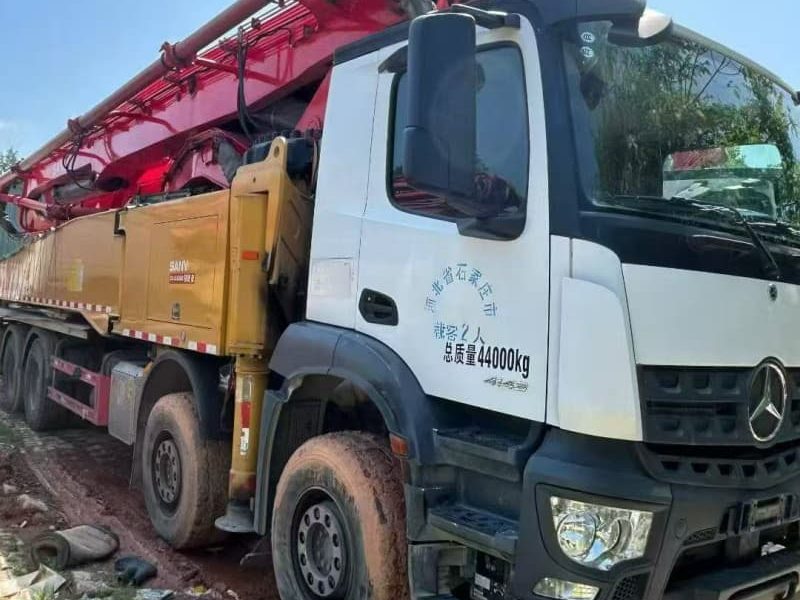 مضخة SANY 56 م · موديل 2020 · شاسيه Mercedes-Benz, Arocs 4143 8X4