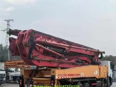 پمپ SANY ۵۶ متر · مدل ۲۰۱۵ (۱۳۹۴) · شاسی Mercedes-Benz, Arocs 4143 8X4