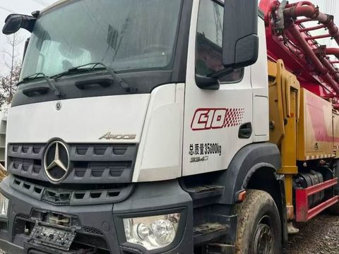 SANY 52 м, 2021 г. · шасси Mercedes-Benz, Manual Gearbox