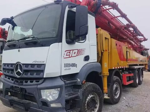 2021 SANY 62 m pump truck · Mercedes-Benz, Automatic Gearbox