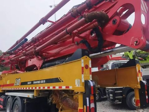 2021 SANY 62 m pump truck · Mercedes-Benz, Automatic Gearbox