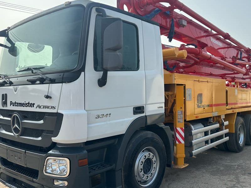 مضخة Putzmeister 38 م · موديل 2018 · شاسيه Mercedes-Benz Actros 3341E5