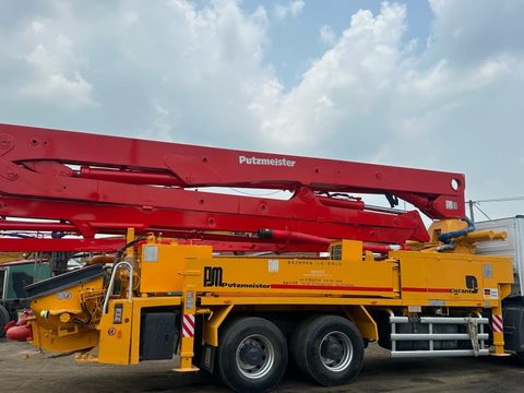 پمپ Putzmeister ۳۸ متر · مدل ۲۰۱۸ (۱۳۹۷) · شاسی Mercedes-Benz Actros 3341E5