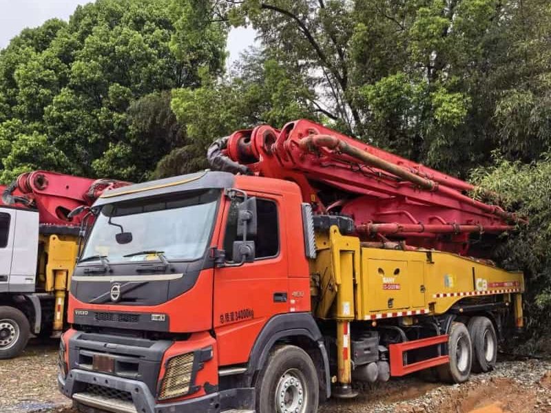 مضخة SANY 49 م · موديل 2019 · شاسيه Volvo