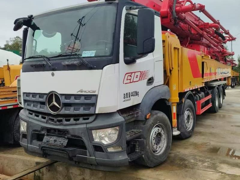 مضخة SANY 62 م · موديل 2020 · شاسيه Mercedes-Benz, Automatic Gearbox
