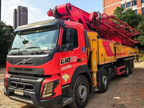 2020 SANY 62 m pump truck · Volvo
