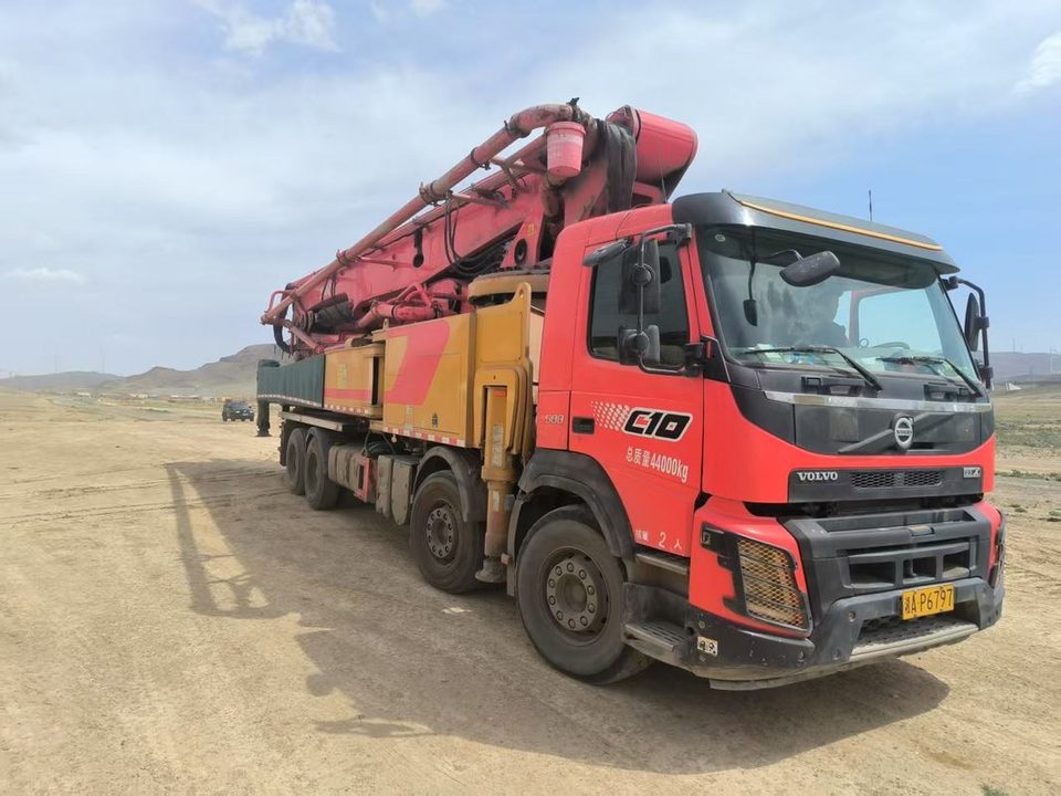 مضخة SANY 62 م · موديل 2021 · شاسيه Volvo