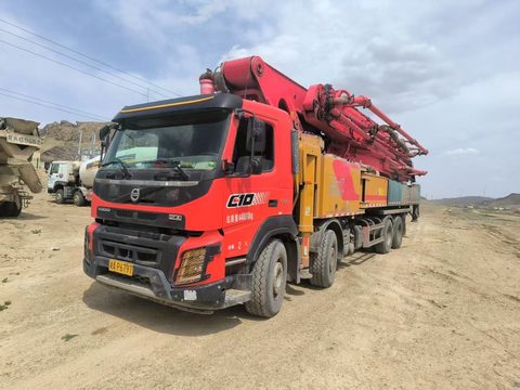 پمپ SANY ۶۲ متر · مدل ۲۰۲۱ (۱۴۰۰) · شاسی Volvo