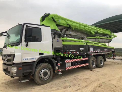 پمپ Zoomlion ۴۷ متر · مدل ۲۰۱۲ (۱۳۹۱) · شاسی Actros 4141