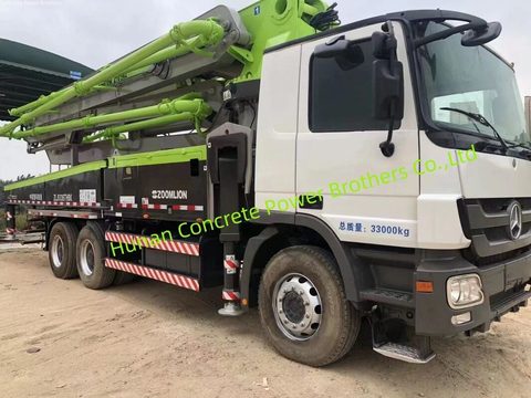 پمپ Zoomlion ۴۷ متر · مدل ۲۰۱۲ (۱۳۹۱) · شاسی Actros 4141