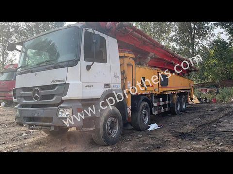 پمپ Putzmeister ۵۶ متر · مدل ۲۰۱۳ (۱۳۹۲) · شاسی Actros 4141