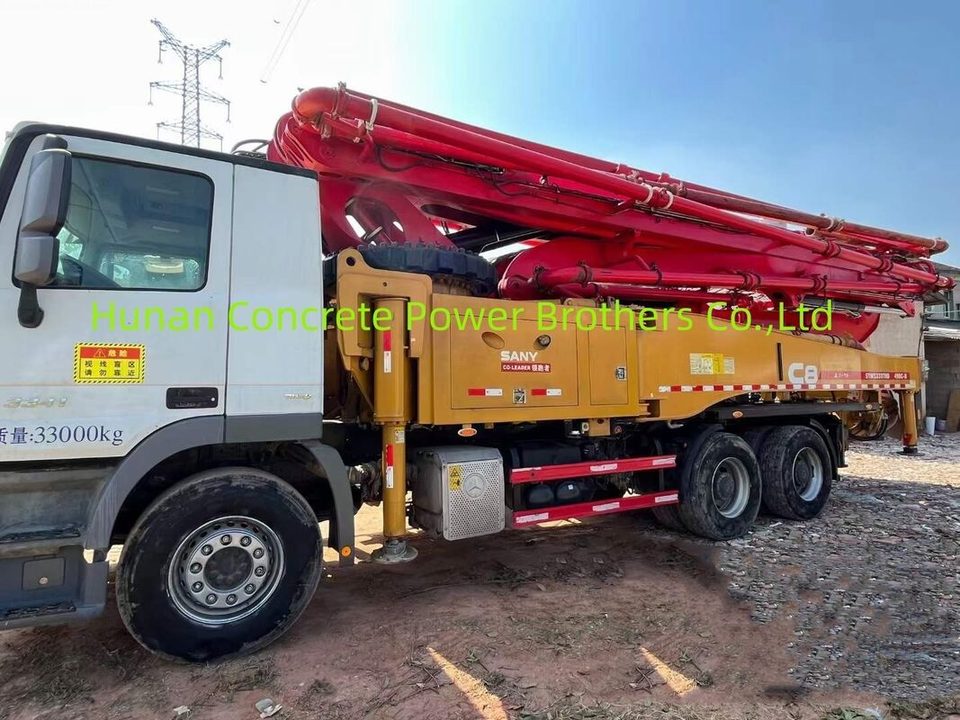 مضخة SANY 49 م · موديل 2019 · شاسيه MB Chassis