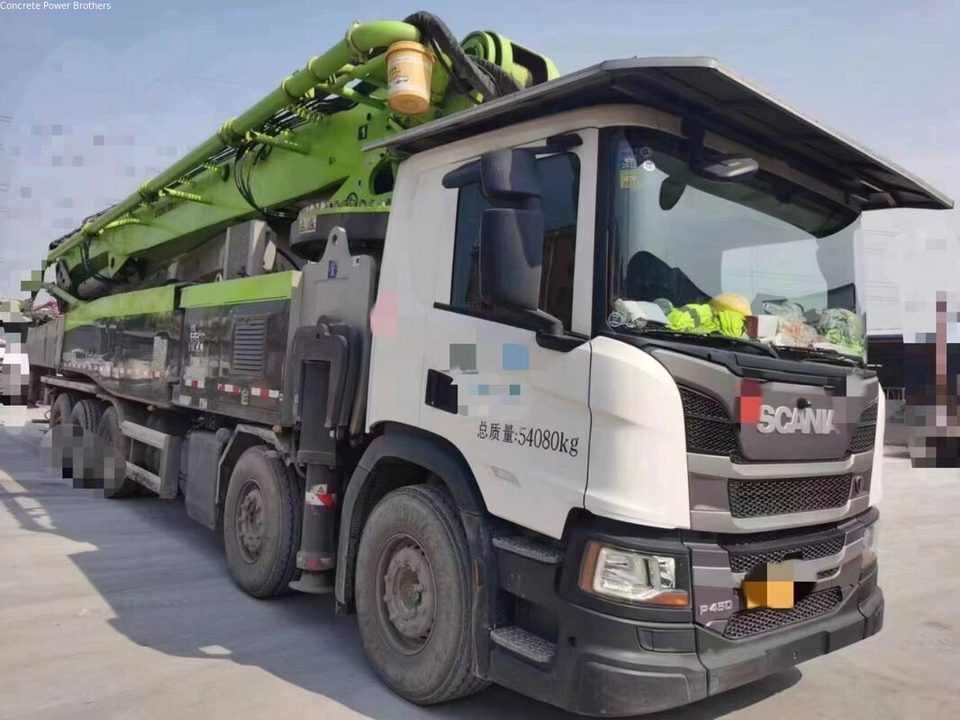 مضخة Zoomlion 67 م · موديل 2021 · شاسيه