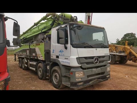 پمپ Zoomlion ۵۶ متر · مدل ۲۰۱۸ (۱۳۹۷) · شاسی