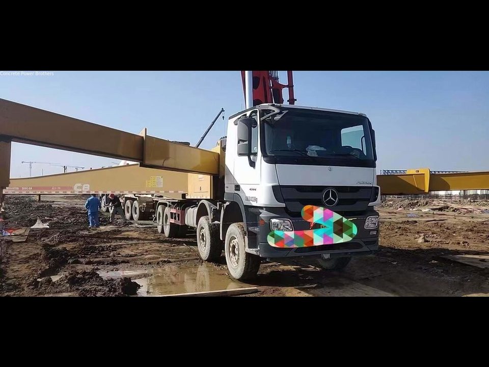 مضخة SANY 56 م · موديل 2019 · شاسيه